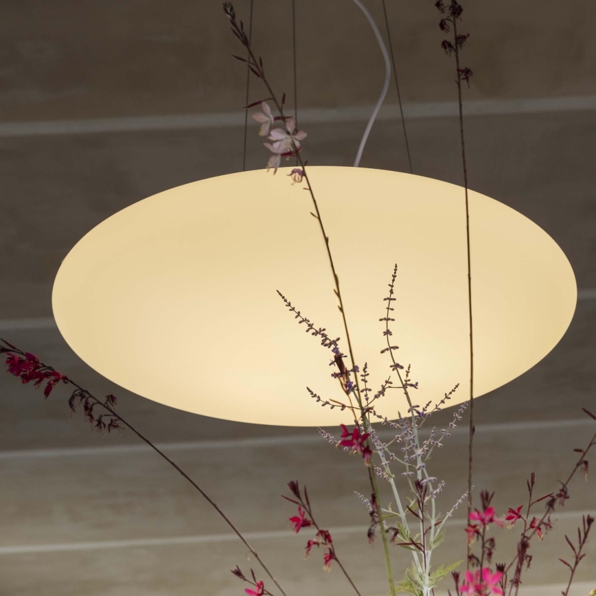 Ideal Lux - Karājamā lustra uz troses SMARTIES 5xE27/42W/230V Ø 60 cm balta