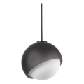 Ideal Lux - Karājoša griestu lampa BLOOM 1xE27/42W/230V Ø 30 cm melna