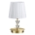 Ideal Lux - Kristāla galda lampa PEGASO 1xE14/28W/230V zelta krāsā