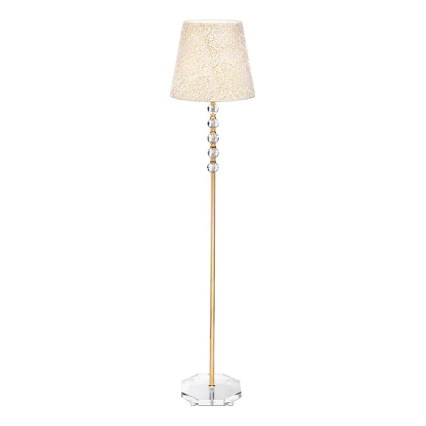 Ideal Lux - Kristāla grīdas stāvlampa QUEEN 1xE27/60W/230V zelta