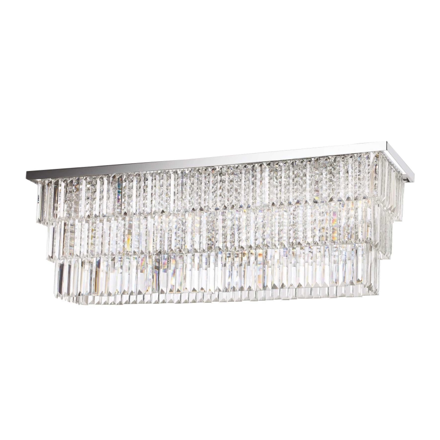 Ideal Lux – Kristāla Griestu Gaismeklis MARTINEZ 8×E14/40W/230V