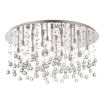 Ideal Lux -Kristāla griestu gaismeklis MOONLIGHT 15xG9/40W/230V