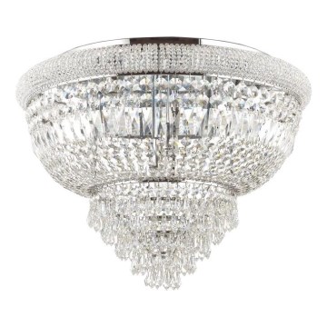 Ideal Lux - Kristāla griestu lampa DUBAI 24xE14/28W/230V d. 78 cm spīdīgi hromēts