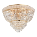 Ideal Lux - Kristāla griestu lampa DUBAI 24xE14/28W/230V d. 78 cm zelta