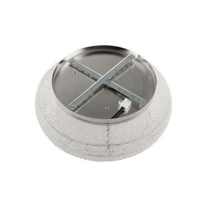 Ideal Lux - Kristāla griestu lampa PASHA 10xE14/40W/230V d. 55 spīdīgi hromēts