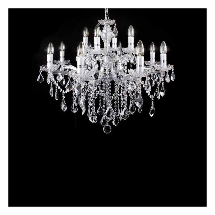 Ideal Lux - Kristāla lustra 12xE14/40W/230V
