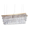 Ideal Lux - Kristāla lustra ar auklu MARTINEZ 8xE14/40W/230V