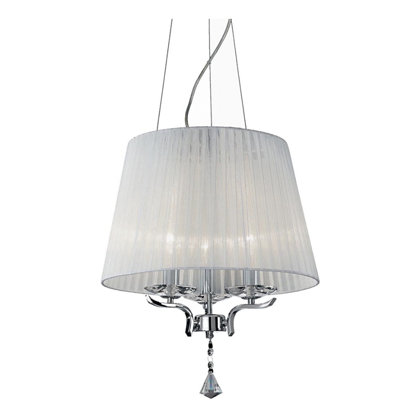 Ideal Lux - Kristāla lustra ar auklu PEGASO 3xE14/28W/230V d. 40 cm spīdīgi hromēts