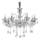 Ideal Lux - Kristāla lustra ar ķēdi COLOSSAL 8xE14/40W/230V d. 78 cm spīdīgi hromēts