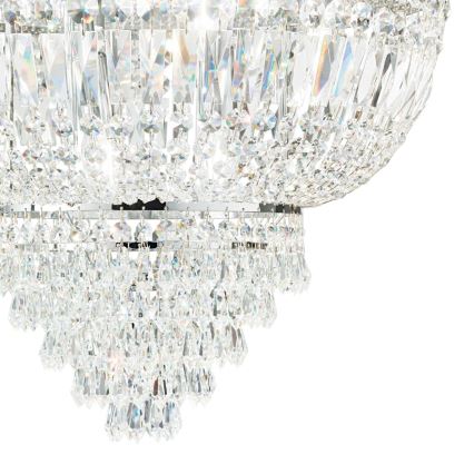 Ideal Lux - Kristāla lustra ar ķēdi DUBAI 10xE14/28W/230V d. 52 cm spīdīgi hromēts