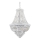 Ideal Lux - Kristāla lustra ar ķēdi DUBAI 24xE14/28W/230V d. 80 cm spīdīgi hromēts