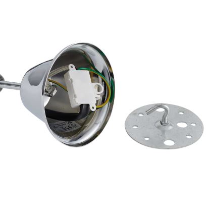 Ideal Lux - Kristāla lustra ar ķēdi FLORIAN 18xE14/40W/230V d. 86 cm caurspīdīga