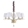 Ideal Lux - Kristāla lustra ar ķēdi PEGASO 5xE14/28W/230V d. 72 cm zelta