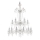 Ideal Lux - Kristāla lustra ar ķēdi REDENTORE 18xE14/40W/230V d. 102 cm caurspīdīga