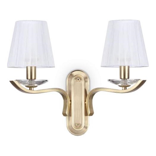 Ideal Lux - Kristāla sienas lampa PEGASO 2xE14/28W/230V zelta