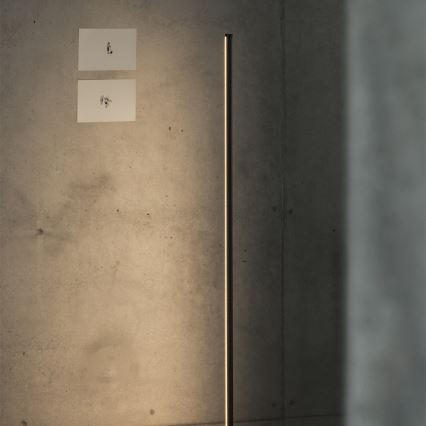 Ideal Lux - LED aptumšojama grīdas lampa YOKO LED/16W/230V CRI 90 melna