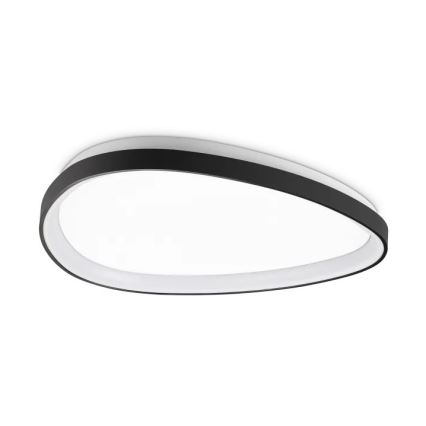 Ideal Lux - LED Aptumšojama griestu lampa GEMINI LED/28W/230V d. 61 cm CRI 90 melna