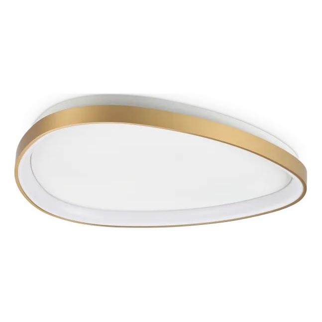 Ideal Lux - LED Aptumšojama griestu lampa GEMINI LED/28W/230V d. 61 cm CRI 90 zelta