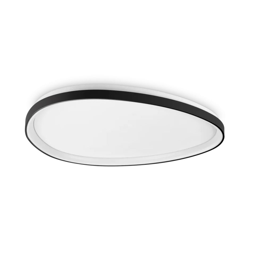 Ideal Lux - LED Aptumšojama griestu lampa GEMINI LED/42W/230V d. 81 cm CRI 90 melna
