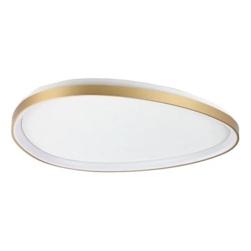 Ideal Lux - LED Aptumšojama griestu lampa GEMINI LED/42W/230V d. 81 cm CRI 90 zelta