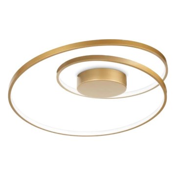 Ideal Lux - LED Aptumšojama griestu lampa OZ LED/48W/230V d. 60 cm CRI 90 zelta