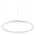 Ideal Lux - LED Aptumšojama lustra ar auklu ORACLE SLIM LED/29W/230V 3000K d. 50 cm balta