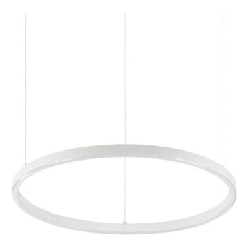 Ideal Lux - LED Aptumšojama lustra ar auklu ORACLE SLIM LED/29W/230V 3000K d. 50 cm balta