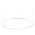 Ideal Lux - LED Aptumšojama lustra ar auklu ORACLE SLIM LED/76W/230V 3000K d. 150 cm balta