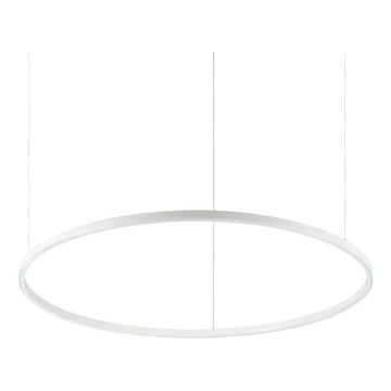 Ideal Lux - LED aptumšojama lustra uz kabeļa ORACLE SLIM LED/42W/230V 3000K CRI 90 Ø 90 cm balta
