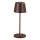 Ideal Lux - LED Aptumšojama skārienvadāma āra galda lampa CUTE LED/2,5W/3,7V USB 2200-2700K 3000 mAh IP65 brūna