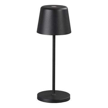 Ideal Lux - LED Aptumšojama skārienvadāma āra galda lampa CUTE LED/2,5W/3,7V USB 2200-2700K IP65 melna