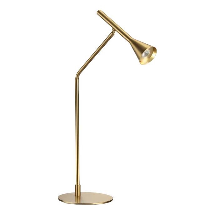 Ideal Lux - LED Aptumšojama skārienvadāma galda lampa DIESIS LED/6,5W/230V CRI 90 zelta