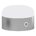 Ideal Lux - LED Aptumšojama skārienvadāma galda lampa MIGNON LED/5W/5V d. 10 cm CRI 90 spīdīgi hromēts