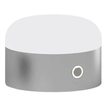 Ideal Lux - LED Aptumšojama skārienvadāma galda lampa MIGNON LED/5W/5V d. 10 cm CRI 90 spīdīgi hromēts