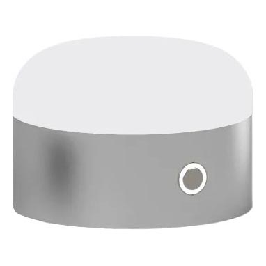 Ideal Lux - LED Aptumšojama skārienvadāma galda lampa MIGNON LED/5W/5V d. 10 cm CRI 90 spīdīgi hromēts
