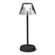Ideal Lux - LED Aptumšojama skārienvadāma lampa LOLITA LED/2,8W/5V IP54 melna