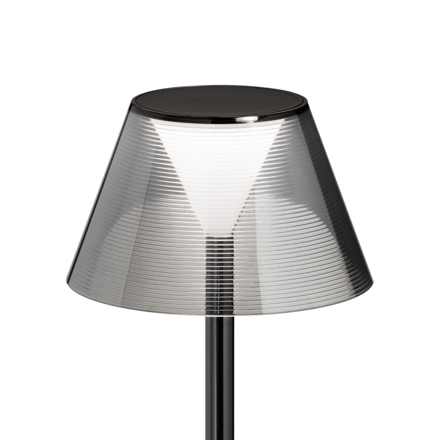 Ideal Lux - LED Aptumšojama skārienvadāma lampa LOLITA LED/2,8W/5V 2200 mAh IP54 melna
