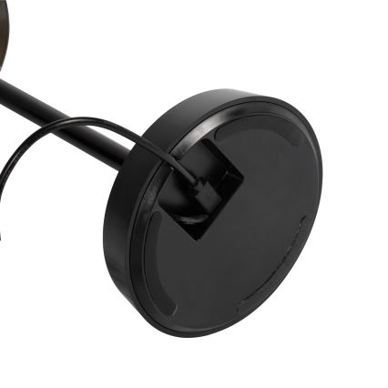 Ideal Lux - LED Aptumšojama skārienvadāma lampa LOLITA LED/2,8W/5V 2200 mAh IP54 melna