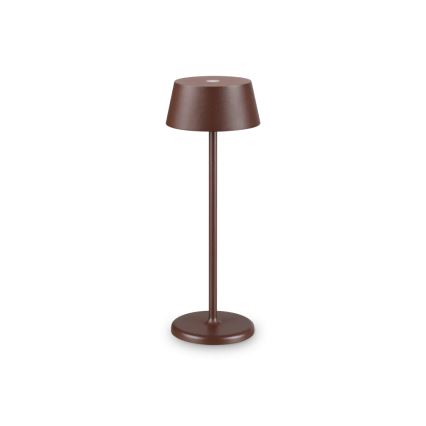Ideal Lux - LED Aptumšojama skārienvadāma āra lampa PURE LED/1,5W/3,7V CRI 90 IP54 brūna