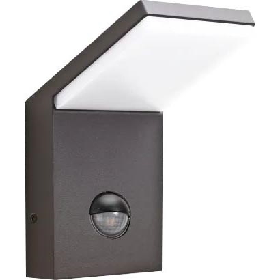 Ideal Lux - LED Āra lampa ar sensoru STYLE LED/9W/230V 4000K CRI 90 IP54 antracīta