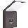 Ideal Lux - LED Āra lampa ar sensoru STYLE LED/9W/230V 4000K CRI 90 IP54 antracīta