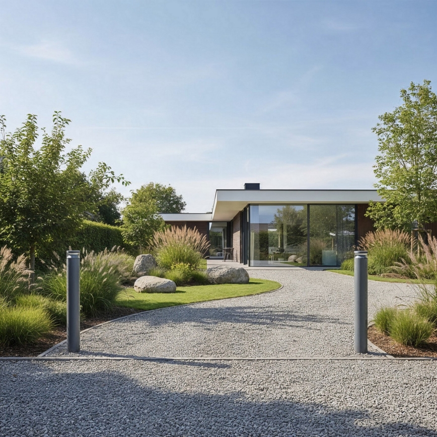 Ideal Lux - LED Āra lampa BOEING LED/14W/230V 100 cm CRI 90 IP65 antracīta