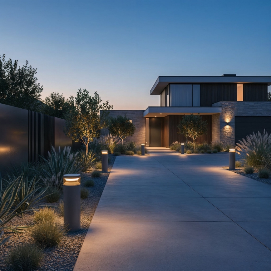 Ideal Lux - LED Āra lampa BOEING LED/14W/230V 40 cm CRI 90 IP65 antracīta