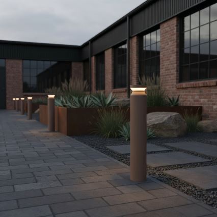 Ideal Lux - LED Āra lampa BOEING LED/14W/230V d. 70 cm CRI 90 IP65 brūna