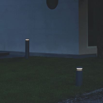 Ideal Lux - LED Āra lampa BOEING LED/14W/230V d. 70 cm CRI 90 IP65 melna