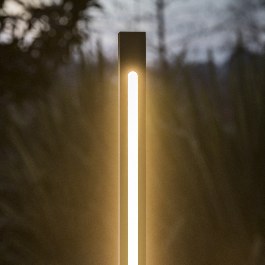 Ideal Lux - LED āra lampa JEDI LED/12W/230V 80 cm CRI 90 IP65 antracīts