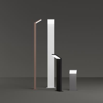 Ideal Lux- LED Āra lampa STYLE LED/8,5W/230V 4000K 100 cm CRI 90 IP54 melna