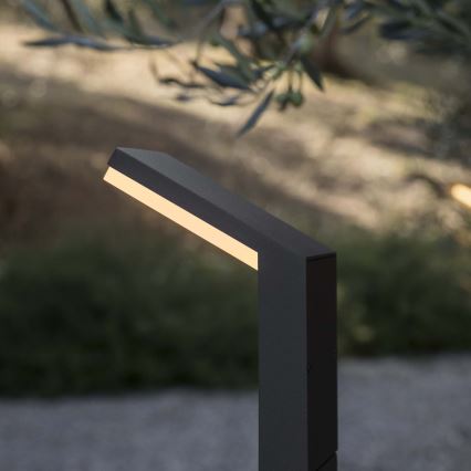 Ideal Lux - LED Āra lampa STYLE LED/8,5W/230V 4000K 50 cm CRI 90 IP54 melna