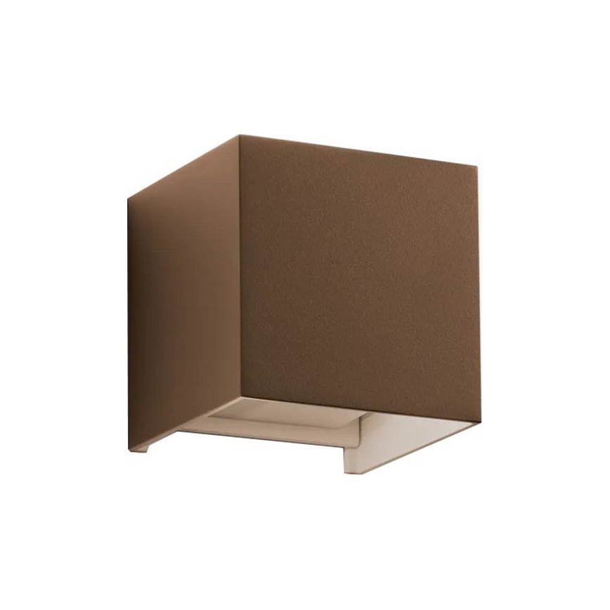 Ideal Lux - LED āra sienas gaismeklis ATOM LED/12W/230V CRI 90 IP54 brūns