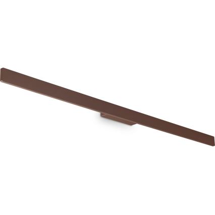 Ideal Lux - LED Āra sienas gaismeklis LINEA LED/23W/230V CRI 90 144 cm IP54 brūns